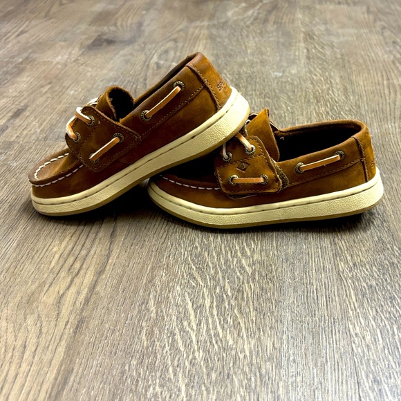 Sperry Brown Kids Dress Shoes - Picture 7 of 9